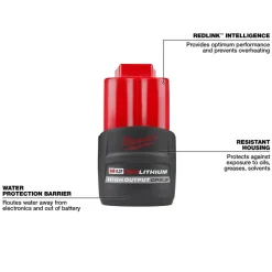 M12™ REDLITHIUM™ HIGH OUTPUT™ CP2.5 Battery Pack