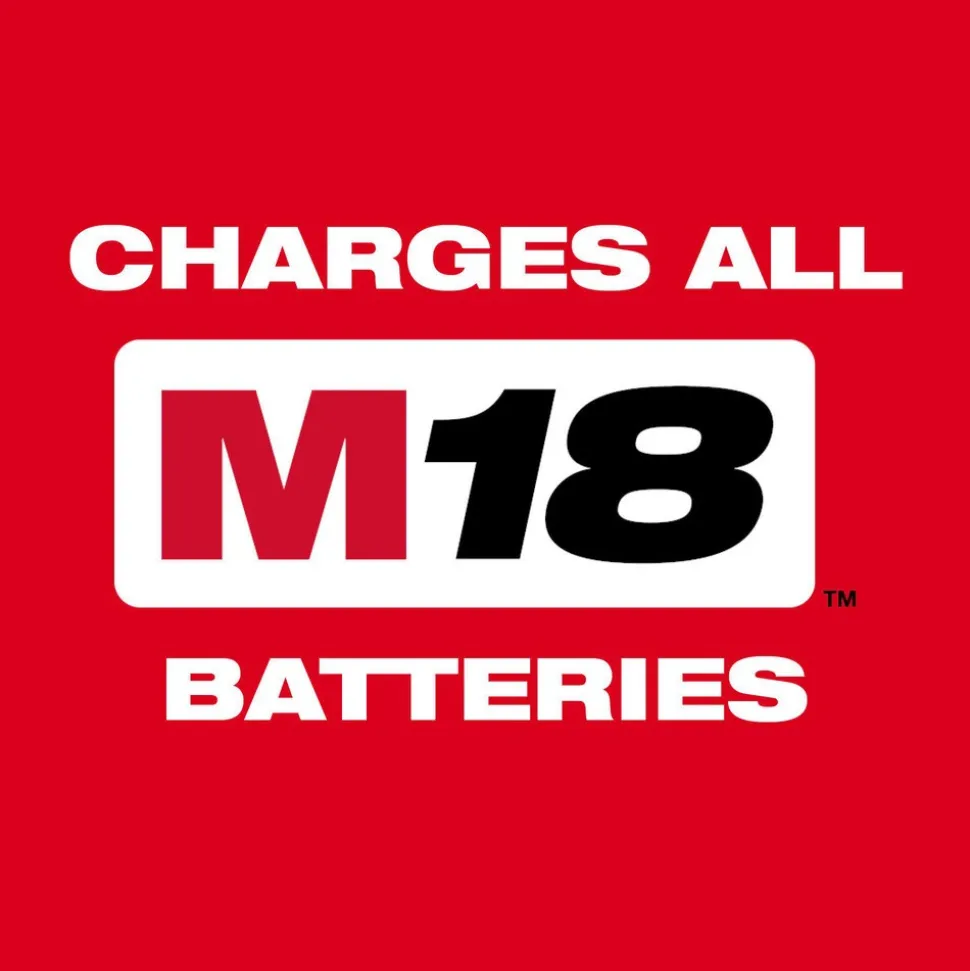 M18™ Six Bay Daisy Chain Rapid Charger w/ PACKOUT™ Compatibility