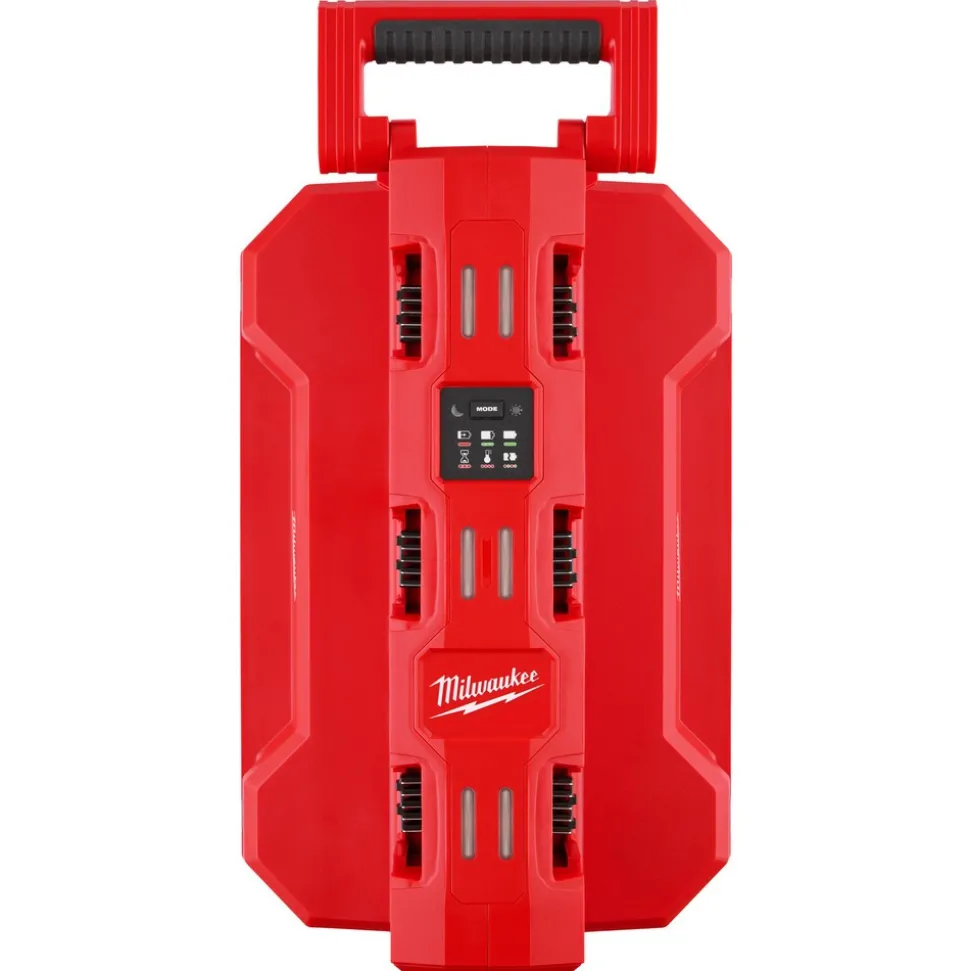 M18™ Six Bay Daisy Chain Rapid Charger w/ PACKOUT™ Compatibility