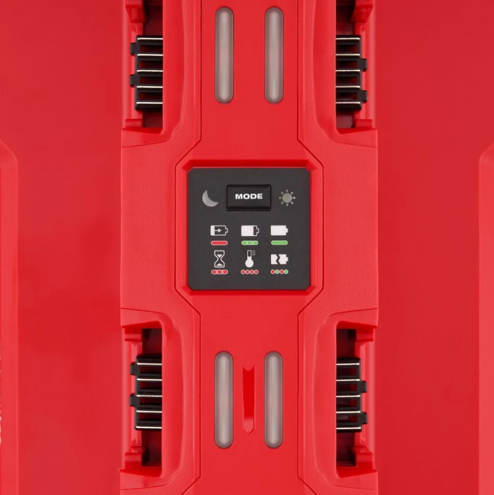 M18™ Six Bay Daisy Chain Rapid Charger w/ PACKOUT™ Compatibility