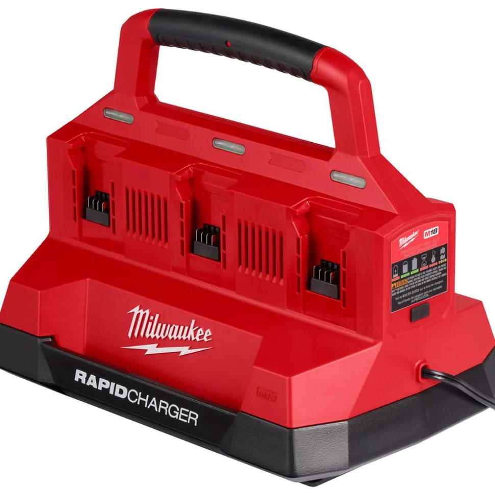 M18™ Six Bay Rapid Charger w/ PACKOUT™ Compatibility