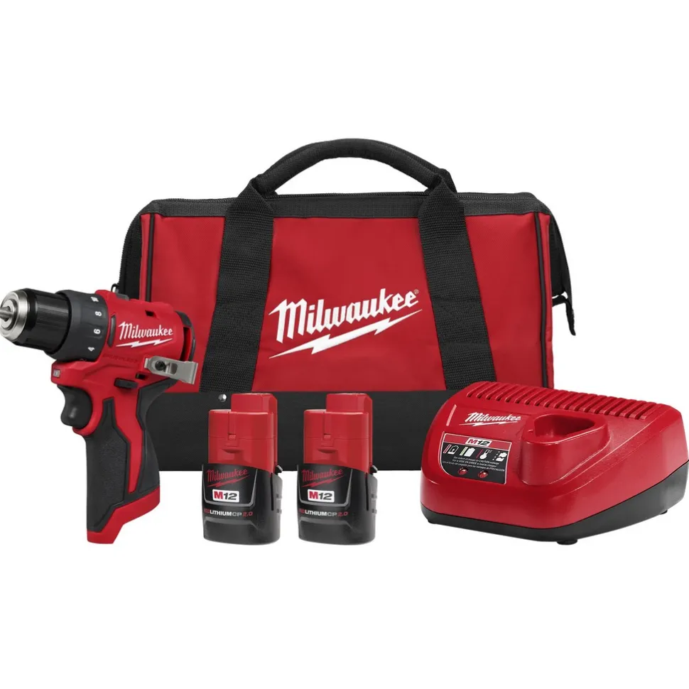 M12™ Subcompact Brushless 3/8" Drill/Driver Kit