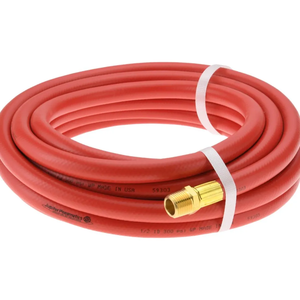 Multipurpose Air Hose: 1/2" ID, 3/4" OD, 25'