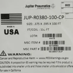 Multipurpose Air Hose: 3/8" ID, 19/32" OD, 100'