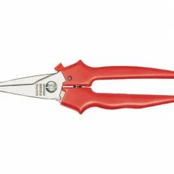 Multi-Purpose Snips: 5-3/4" OAL, 1-1/4" LOC, Stainless Steel Blades