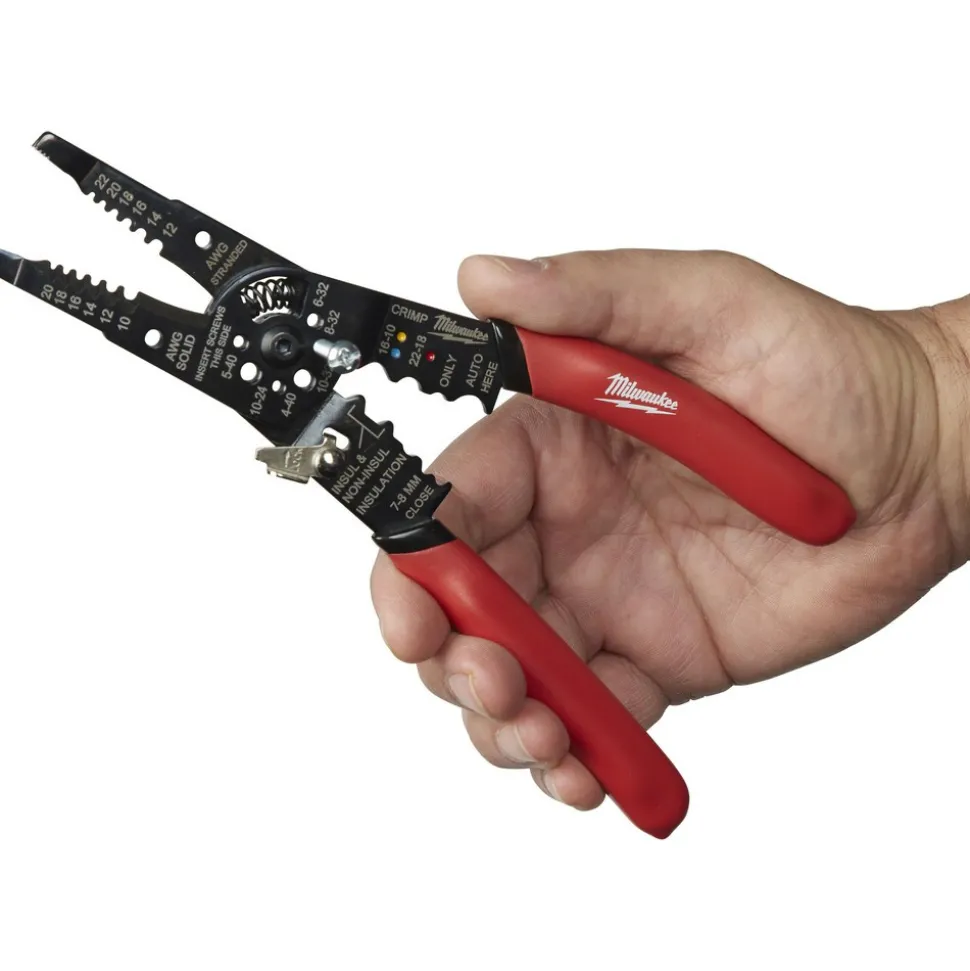 Multi-Purpose Wire Stripper with Crimper