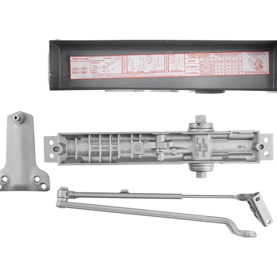8501 Multi-Sized Door Closer Damper: 250 lb Load Capacity