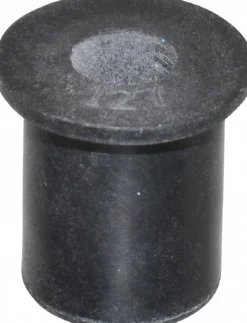 M6x1.00, 0.63" Dia x 0.051" Thick Flange, Rubber Insulated Rivet Nut
