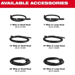 MX FUEL™ Backpack High Cycle Concrete Vibrator Kit w/ 7' Whip / 1.75