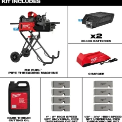 MX FUEL™ Pipe Threading Machine