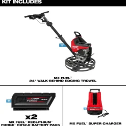 MX FUELâ„¢ 24" Walk-Behind Edging Trowel Kit