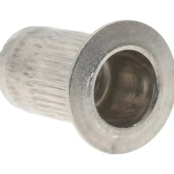 M5x0.80, 7.52mm Insert Dia, 12.07mm OAL, Knurled Body Open End Threaded Insert