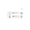 M4x0.7 Stem, Revolving (Folding) Handwheel & Machine Handle