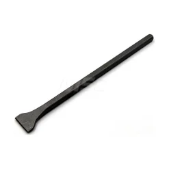 Needle Scaler: Scaling, 1-3/8" Head Width, 12" OAL, 1/2" Square Shank