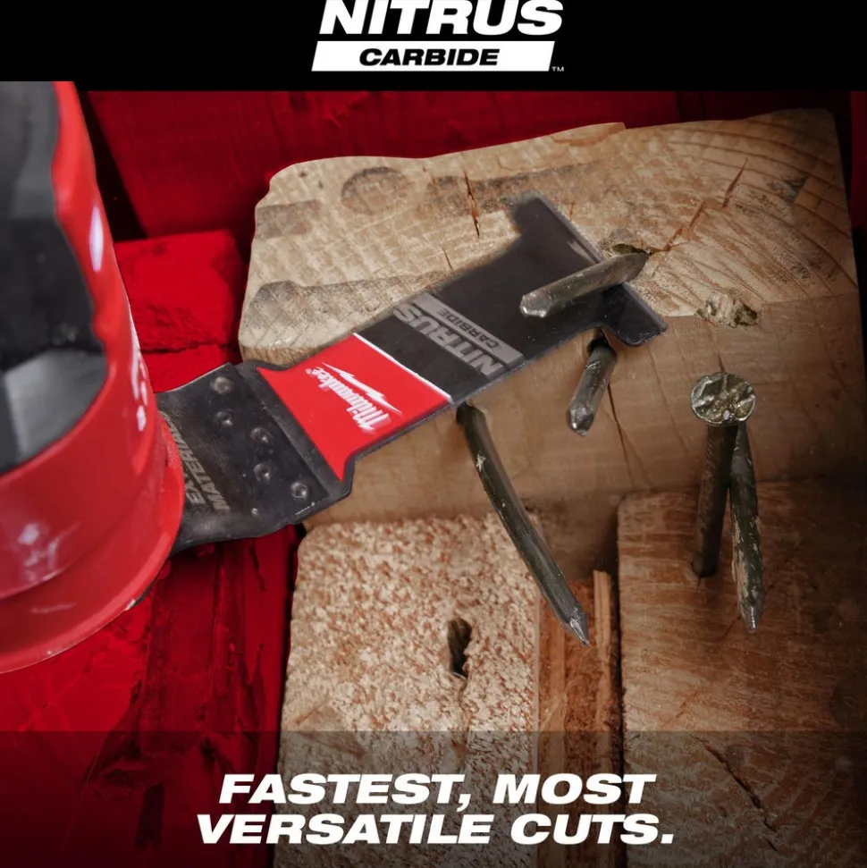 1-3/8" NITRUS™ Carbide Extreme Materials Universal Fit Oscillating Multi-Tool Blade, 10-Pack