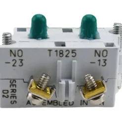 2NO, 0.5 Amp, Electrical Switch Contact Block