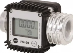 1" NPT Port Electronic Digital Flowmeter & Totalizer