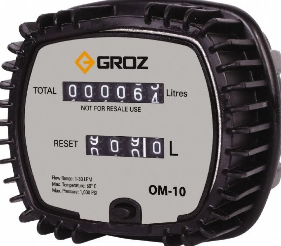 1/2" NPT Port Mechanical Oil Flowmeter