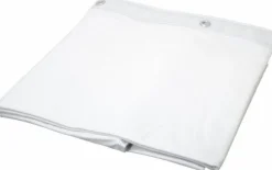 Nylon-Reinforced Vinyl Shower Curtain