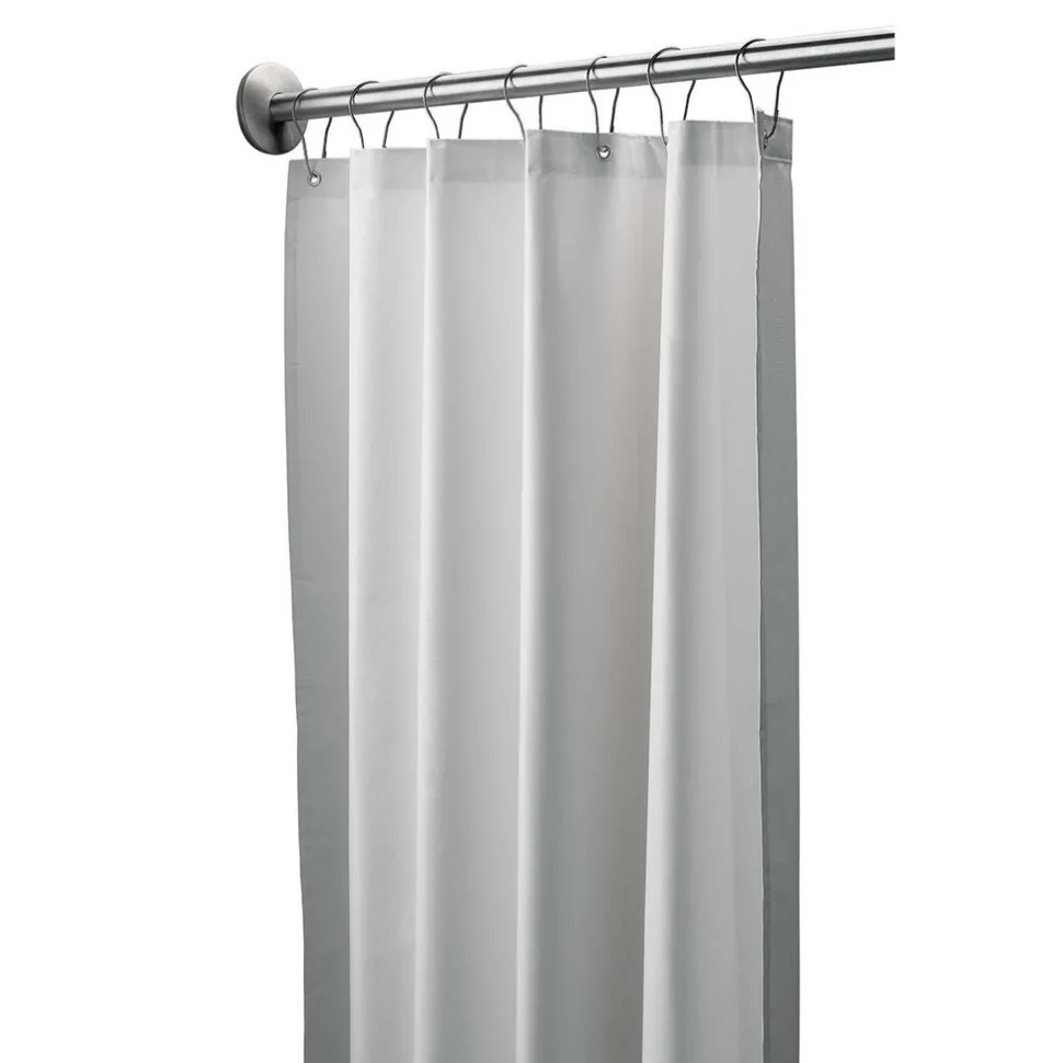Nylon-Reinforced Vinyl Shower Curtain