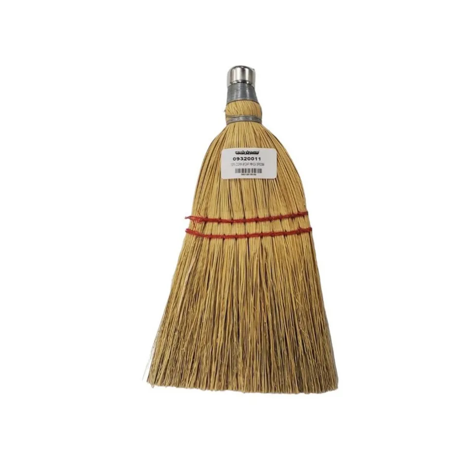 13" OAL Corn Bristle Whisk Broom