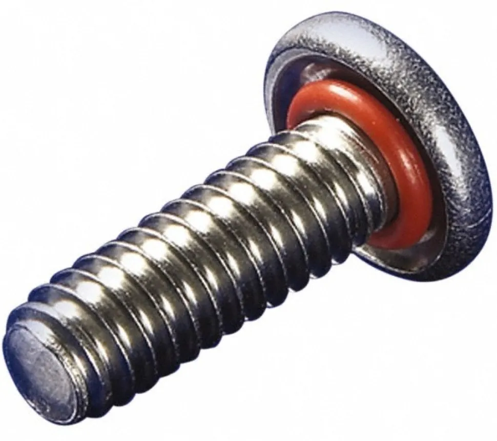 #6-32, 3/4" OAL, Flat Head, #1 Phillips Self Sealing Machine Screw