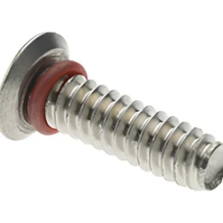 #6-32, 1/2" OAL, Flat Head, #1 Phillips Self Sealing Machine Screw