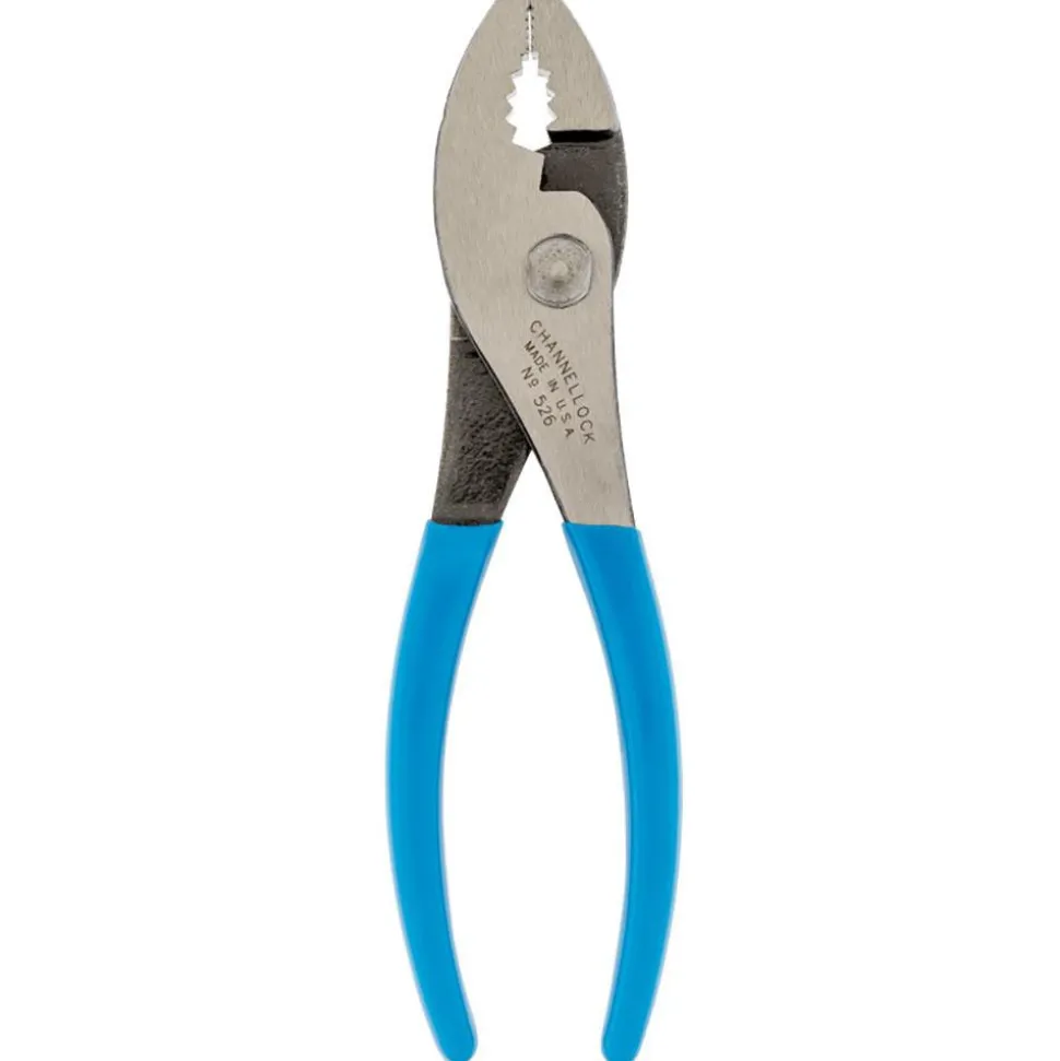 6" OAL, 31/32" Jaw Length, 1-9/32" Jaw Width, Slip Joint Pliers