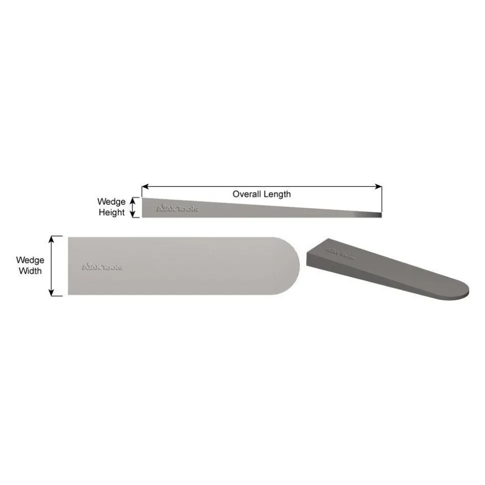 8" OAL Stock Wedge