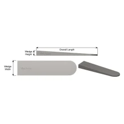 8" OAL Stock Wedge