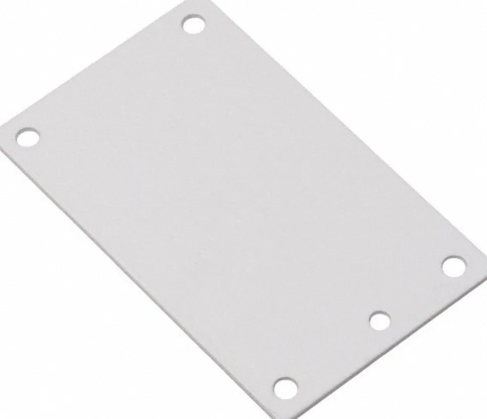4-7/8" OAW x 4-7/8" OAH Powder Coat Finish Electrical Enclosure Junction Box Panel