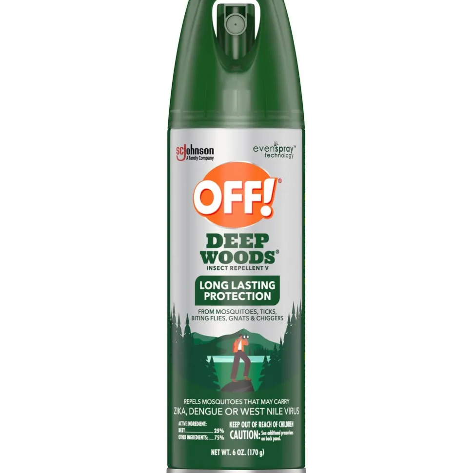 OFF! Deep Woods Mosquito Repellent V, 6 oz