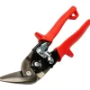 Offset Aviation Snips: 9-1/4" OAL, 1-1/4" LOC, Jaw: Molybdenum Steel Blades