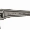Offset Pipe Wrench: 3/8 to 2-1/2", 18" OAL, Aluminum