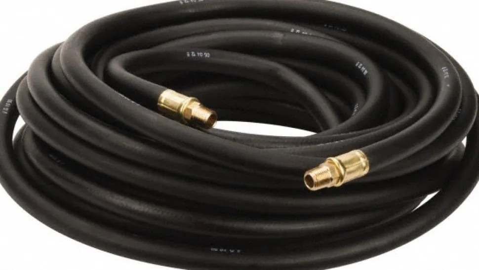 Oil-Resistant Air Hose: 50'