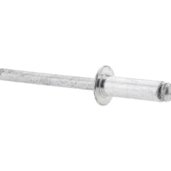 Open End Blind Rivet: Size 66, Dome Head, Aluminum Body, Aluminum Mandrel