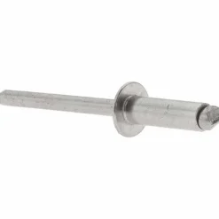 Open End Blind Rivet: Size 66, Dome Head, Stainless Steel Body, Stainless Steel Mandrel