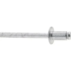 Open End Blind Rivet: Size 62, Dome Head, Aluminum Body, Aluminum Mandrel