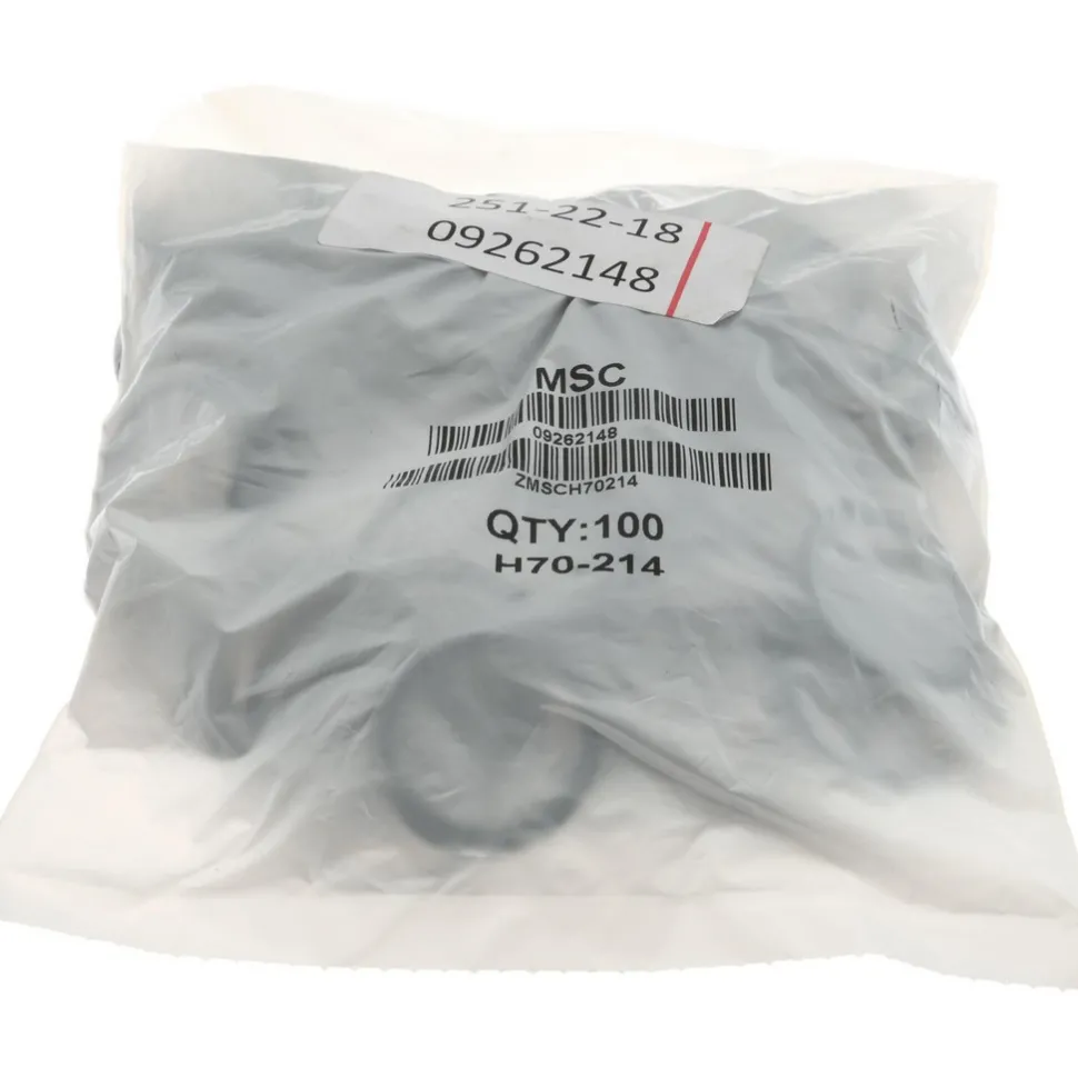 O-Ring: 1-1/4" OD, 1" ID, 1/8" Thick, Dash 214, Buna-N
