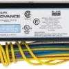 3 or 4 Lamp, 120-277 Volt, 0.45 to 0.94 Amp, 0 to 39, 40 to 79 Watt, Instant Start, Electronic, Nondimmable Fluorescent Ballast