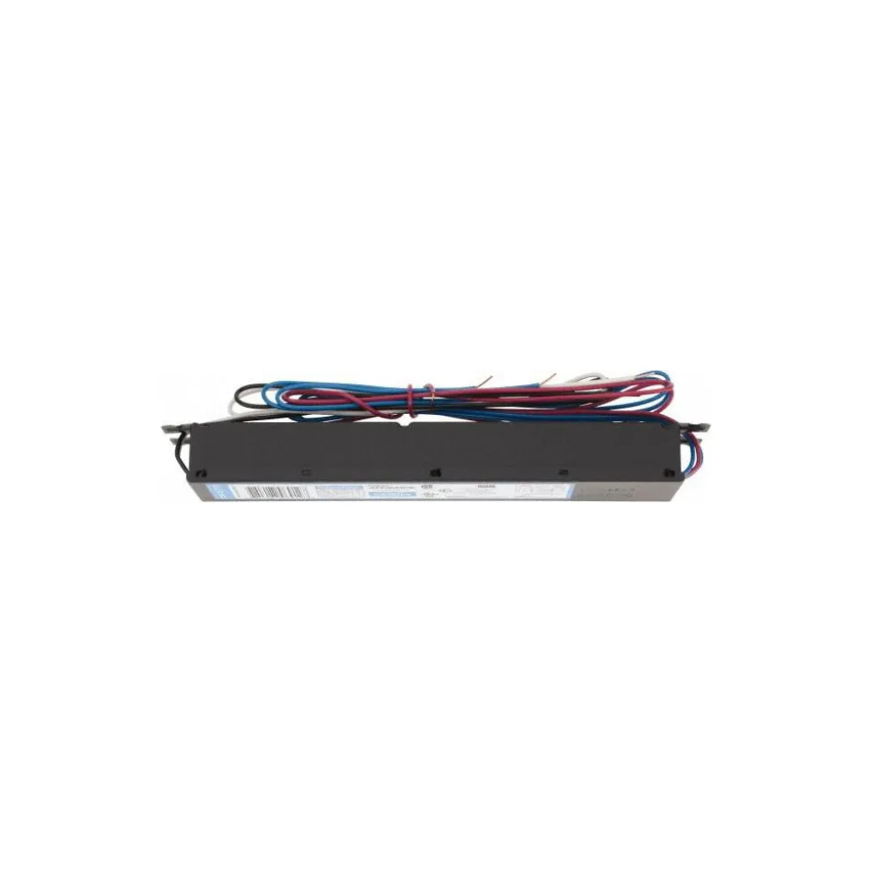 1 or 2 Lamp, 120-277 Volt, 0.18 to 0.49 Amp, 0 to 39, 40 to 79 Watt, Instant Start, Electronic, Nondimmable Fluorescent Ballast