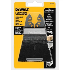 2-1/2" Oscillating Tool Blade: Fast Cutting, High Carbon Steel, For Use With Wood, Drywall, PVC