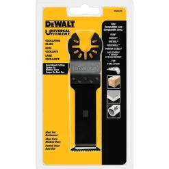 1-1/4" Oscillating Tool Blade: High Carbon Steel, For Use With Wood, Drywall, PVC