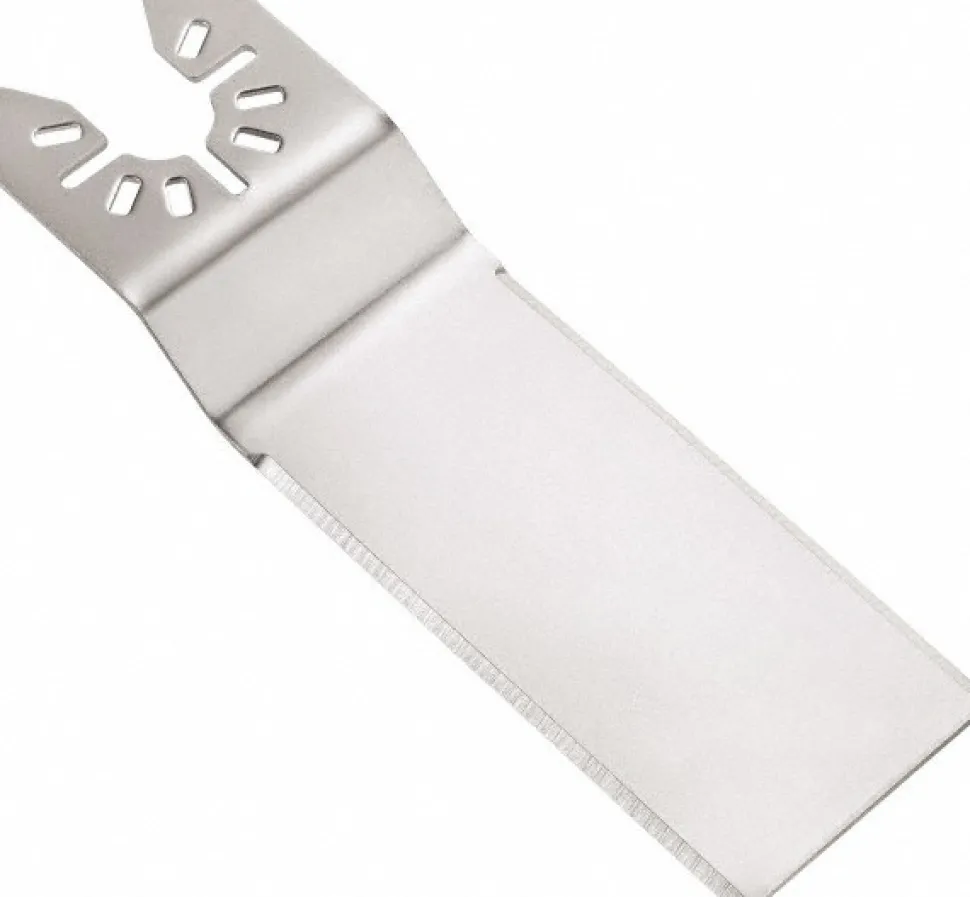 Oscillating Tool Blade: Ridgid Flush Scraping Rectangle, Steel