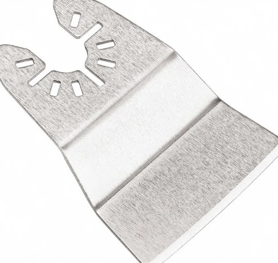 1-1/4" Oscillating Tool Blade: Ridgid Scraping Wedge, Steel