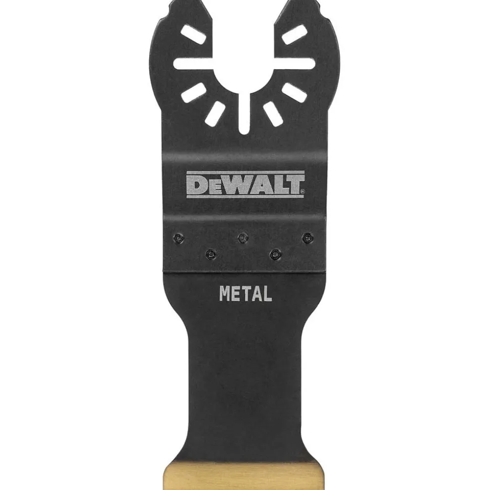 1-1/4" Oscillating Tool Blade: Titanium Coated, For Use With Metal