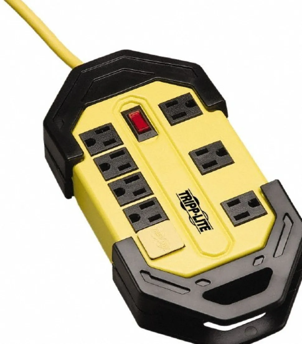 8 Outlets, 120 VAC15 Amps, 15' Cord, Power Outlet Strip