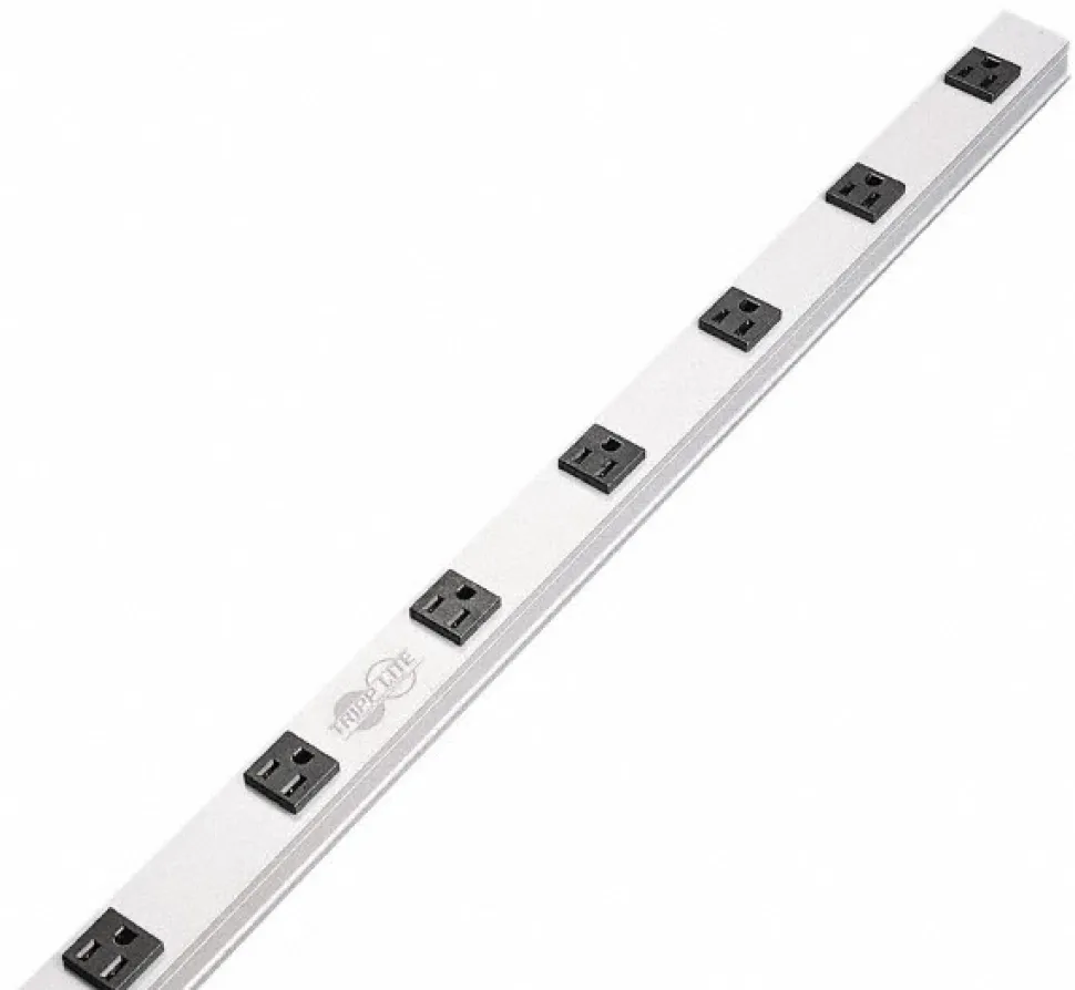 12 Outlets, 120 Volts, 15 Amps, 15' Cord, Power Outlet Strip