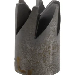 45° Outside Edge Finish Angle, 90° Included Angle, 3/8-24 Hole Thread, Chamfer Edge, High Speed Steel, Outer Tube Edge Finishing Cutter