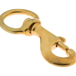 Oval Swivel Eye Bolt Snap: 80 lb Load Capacity